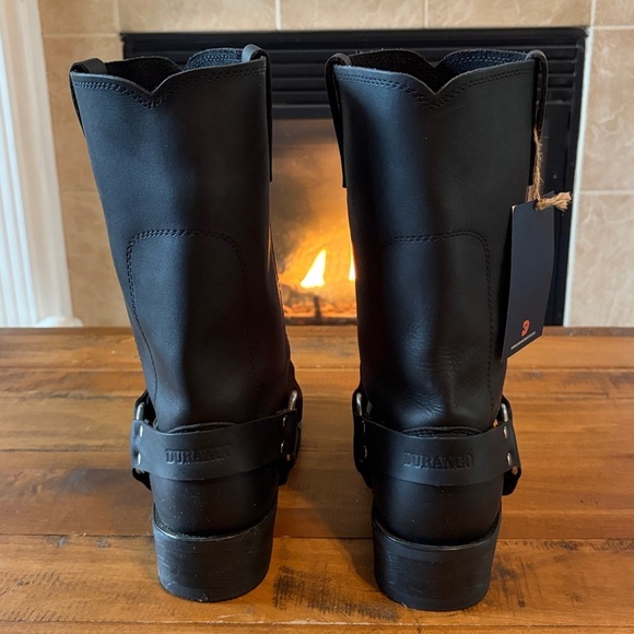 Durango 11” Full Grain Leather Harness Motorcycle Boots, DB510, US 10 EE main image 11